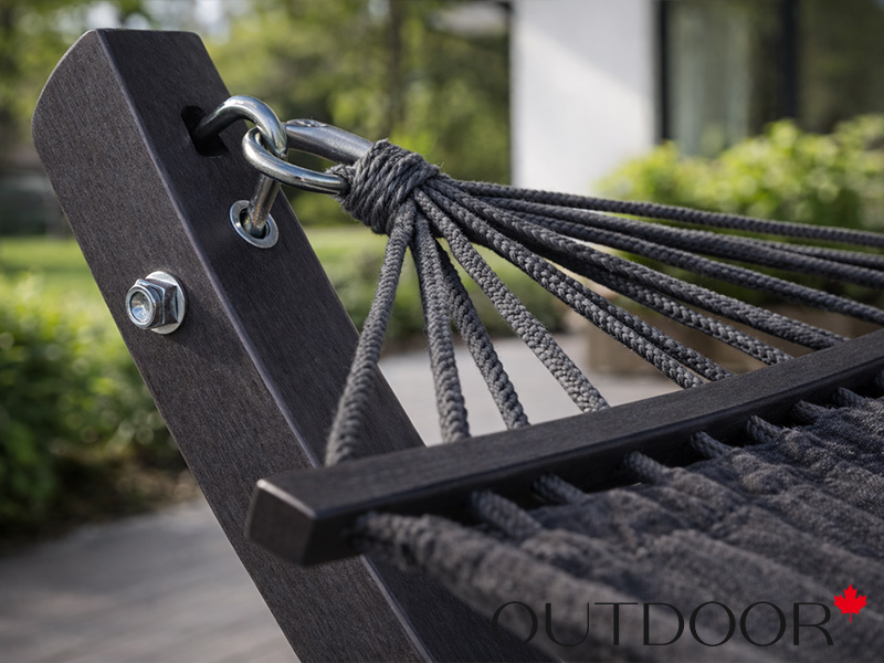 Гамак с каркасом OUTDOOR Эль-Нидо, графит