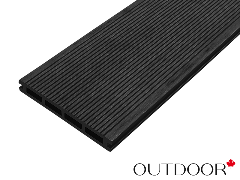 Террасная доска ДПК Outdoor 3D 150*20*3000 мм. HAVANA/вельвет черная