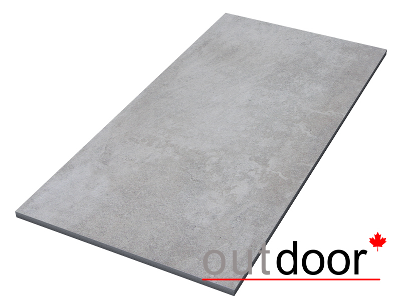 Плитка из керамогранита OUTDOOR, 600*1200*20, серая ales купить в Минске