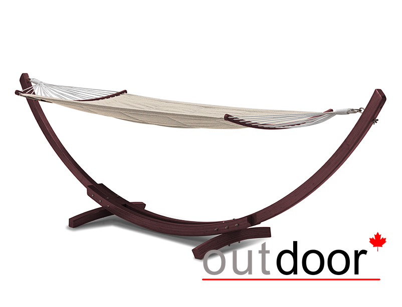 Гамак с каркасом OUTDOOR Эль-Нидо, коричневый