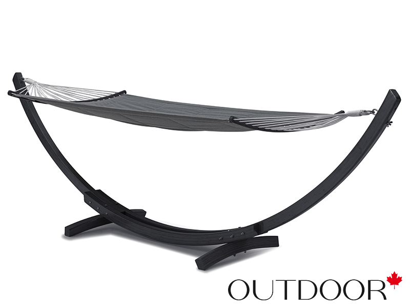 Гамак с каркасом OUTDOOR Эль-Нидо, графит