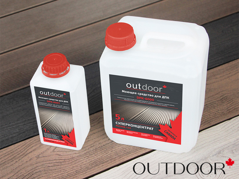 Моющее средство OUTDOOR для ДПК (канистра 5 л.)