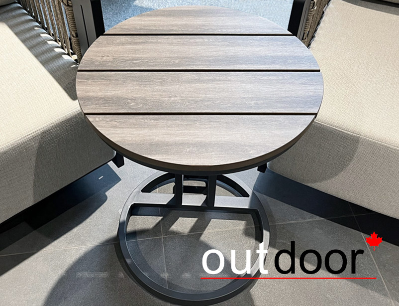 Комплект мебели кофейный OUTDOOR Верона (2 кресла, кофейный стол), капучино-графит