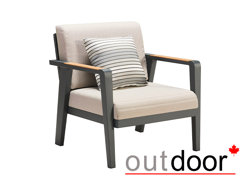 Комплект мебели OUTDOOR Орлеан (3-местный диван, 2 кресла, кофейный стол), песочный