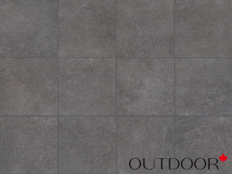 Плитка из керамогранита OUTDOOR TRANI, 600*600*20мм, coal