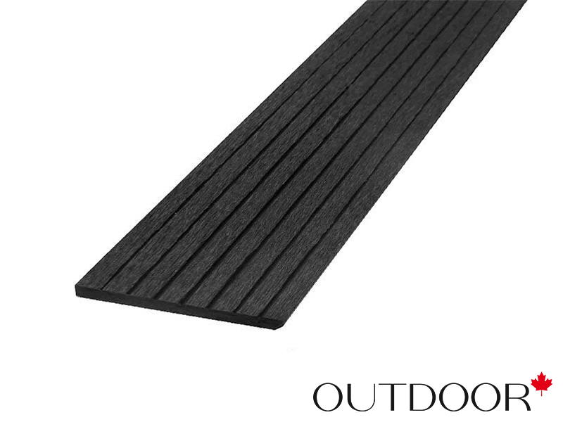 Торцевая планка 2,9м/шт, черная