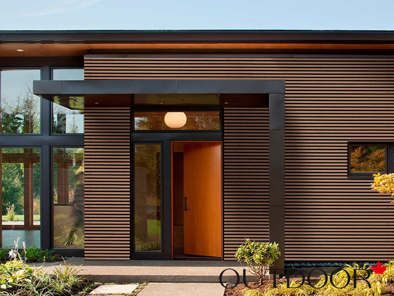 Панель универсальная ДПК Outdoor 3D 220*25*4000 мм. шлифованная дуб