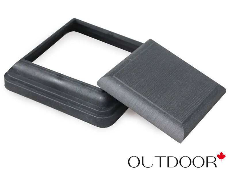 Комплект "Крышка и Юбка" ДПК Outdoor, браш черный