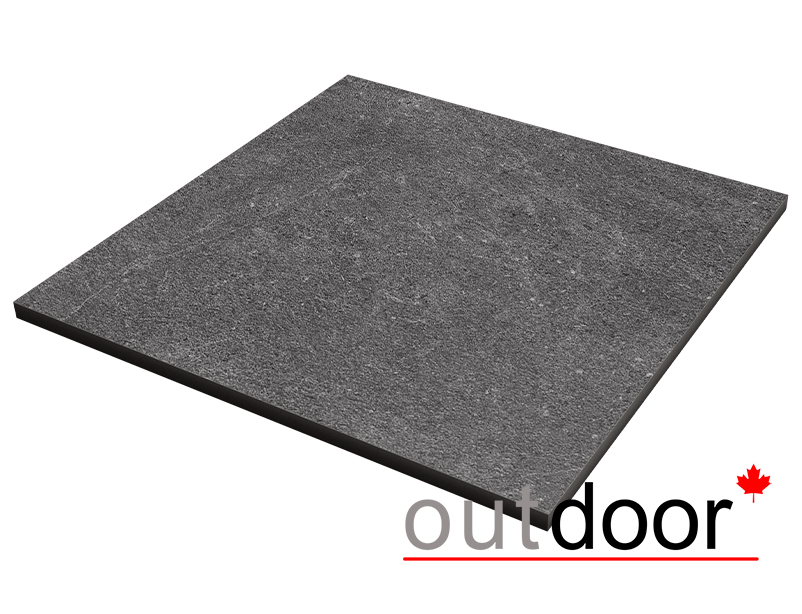 Плитка из керамогранита OUTDOOR TRANI, 600*600*20мм, coal