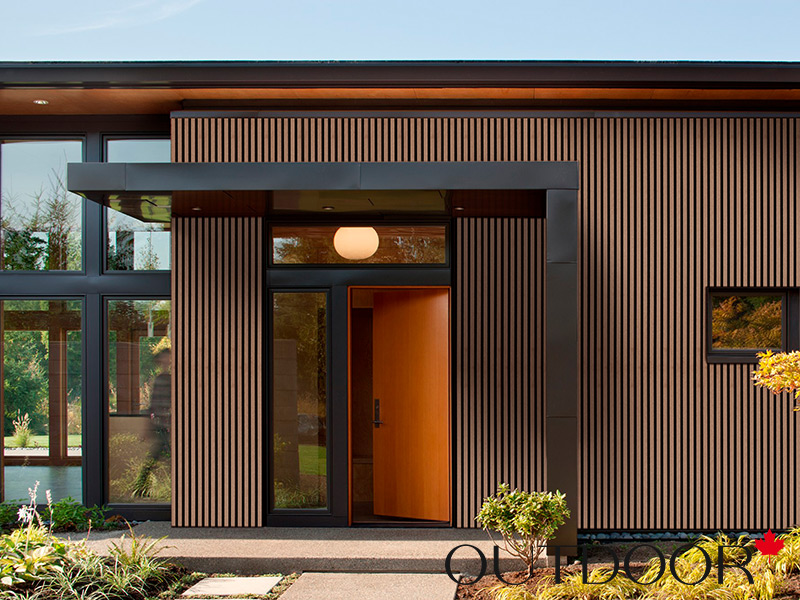 Панель универсальная ДПК Outdoor 3D 220*25*4000 мм. шлифованная дуб