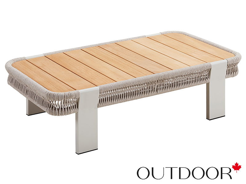 Комплект мебели OUTDOOR Женева (3-местный диван, 2 кресла, кофейный стол), шампань