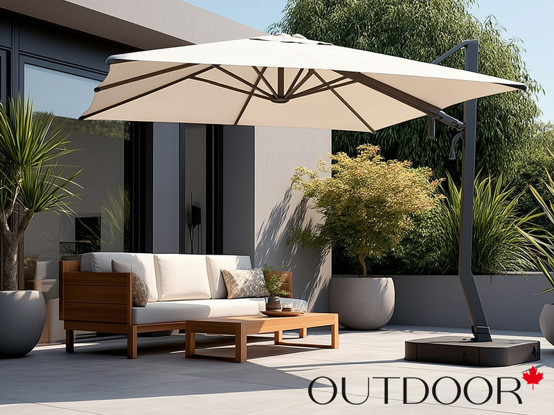 Зонт садовый OUTDOOR Малибу, айвори