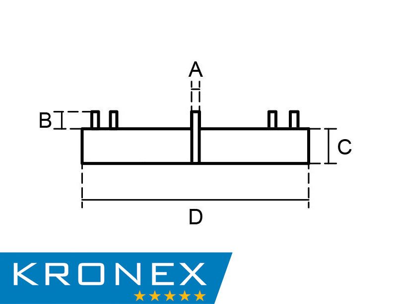 Опора нерегулируемая KRONEX 20 мм