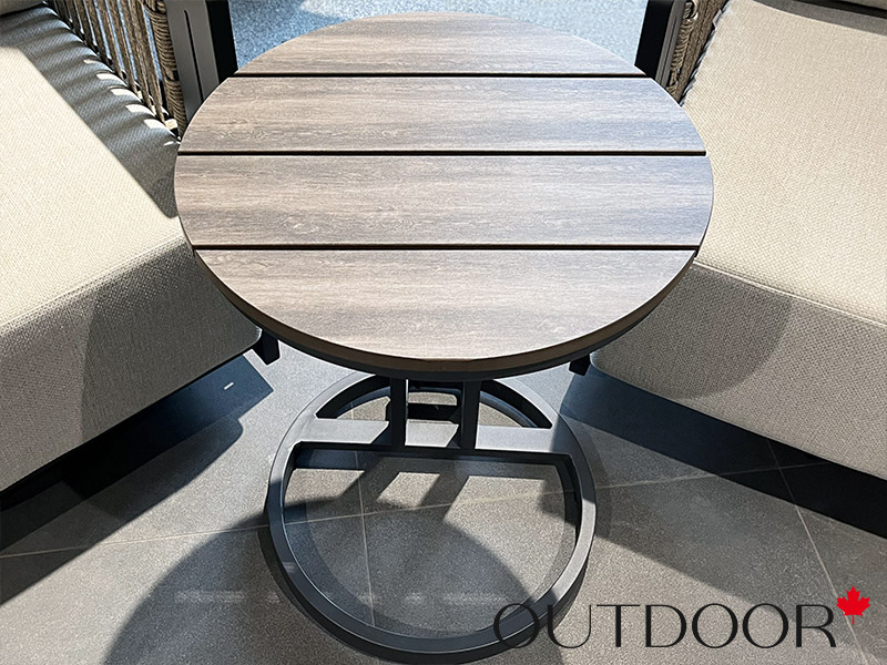 Комплект мебели кофейный OUTDOOR Верона (2 кресла, кофейный стол), капучино-графит