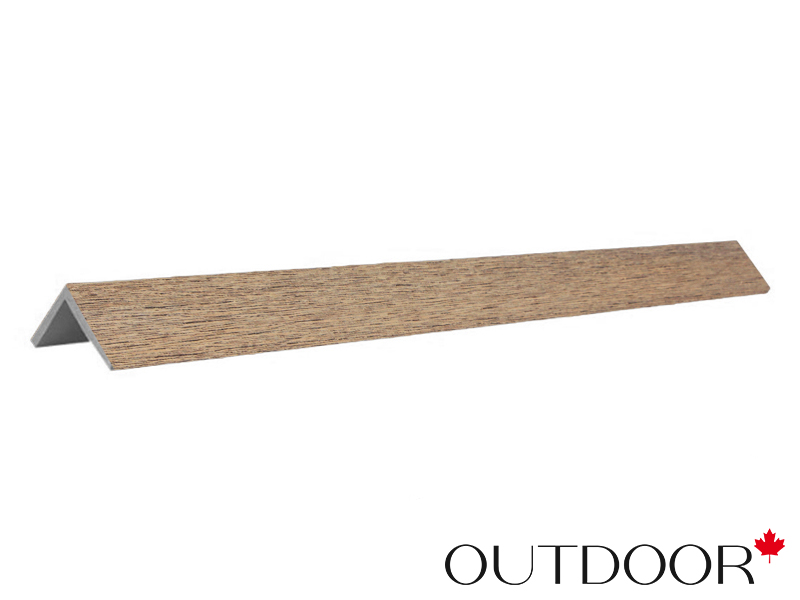 Угол завершающий Dual Co-extrusion Outdoor 60*60*3000 мм. палисандр