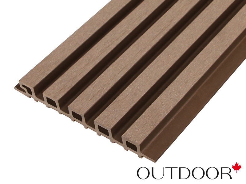 Панель универсальная ДПК Outdoor 3D 220*25*4000 мм. шлифованная дуб