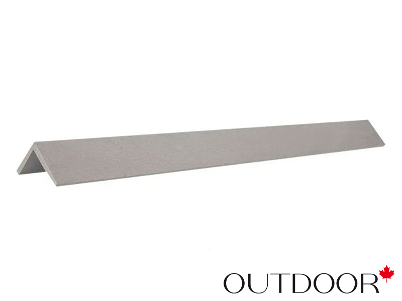 Угол завершающий ДПК Outdoor 53*53*2900 мм. шлифованный STORM/OLD WOOD GREY серый