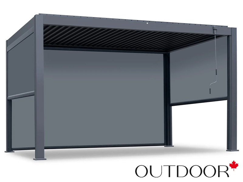 Пергола OUTDOOR 3*4м сomfort plus, графит