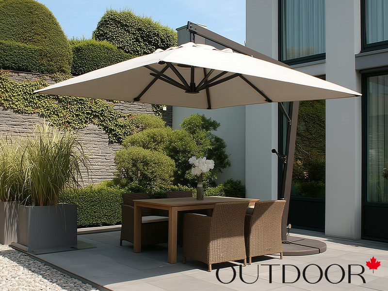 Зонт садовый OUTDOOR Монте-Карло, серый