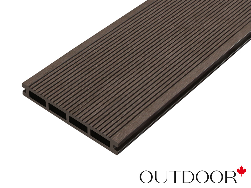 Террасная доска ДПК Outdoor 3D 150*20*4000 мм. HAVANA/вельвет мореный дуб