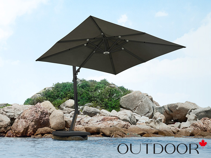 Зонт садовый OUTDOOR Монако, черный