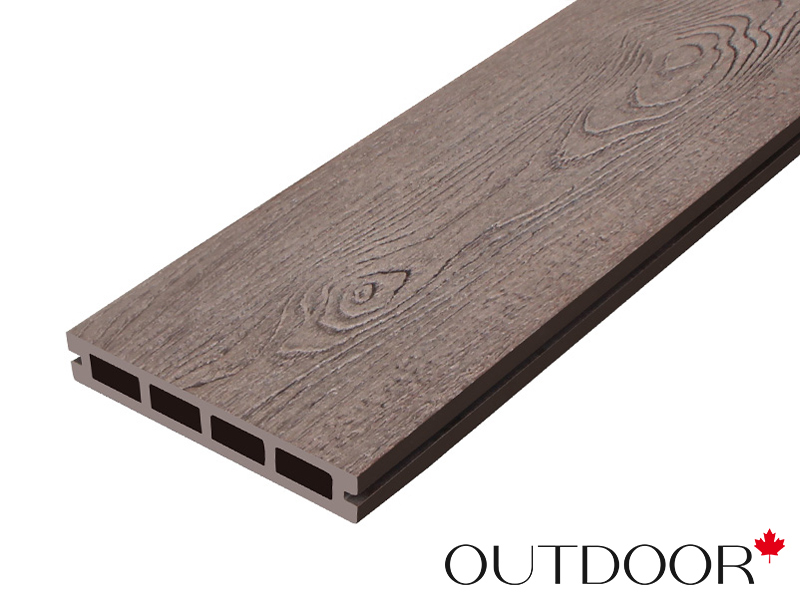 Террасная доска ДПК Outdoor 3D 150*25*4000 мм. NEVADA/CALIFORNIA BROWN коричневая микс