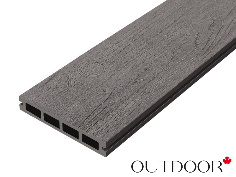Террасная доска ДПК Outdoor 3D 150*25*4000 мм. NEVADA/CALIFORNIA темно-коричневая