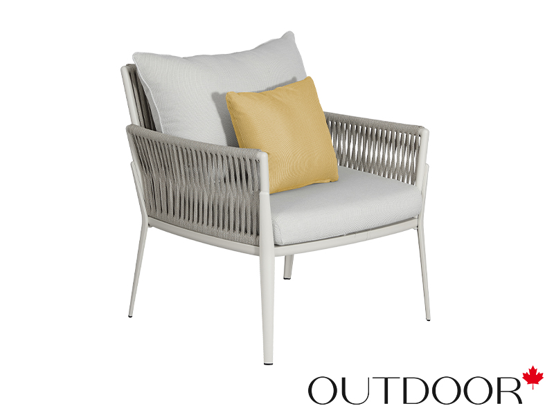 Комплект мебели кофейный OUTDOOR Тоскана (2 кресла, кофейный стол), латте