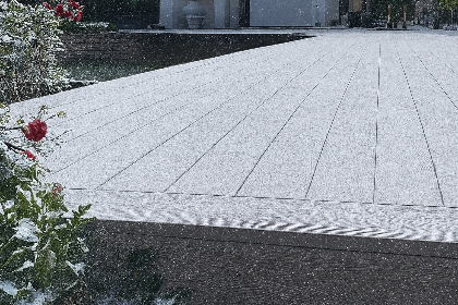 Долговечность и безопасность террасной доски ДПК зимой