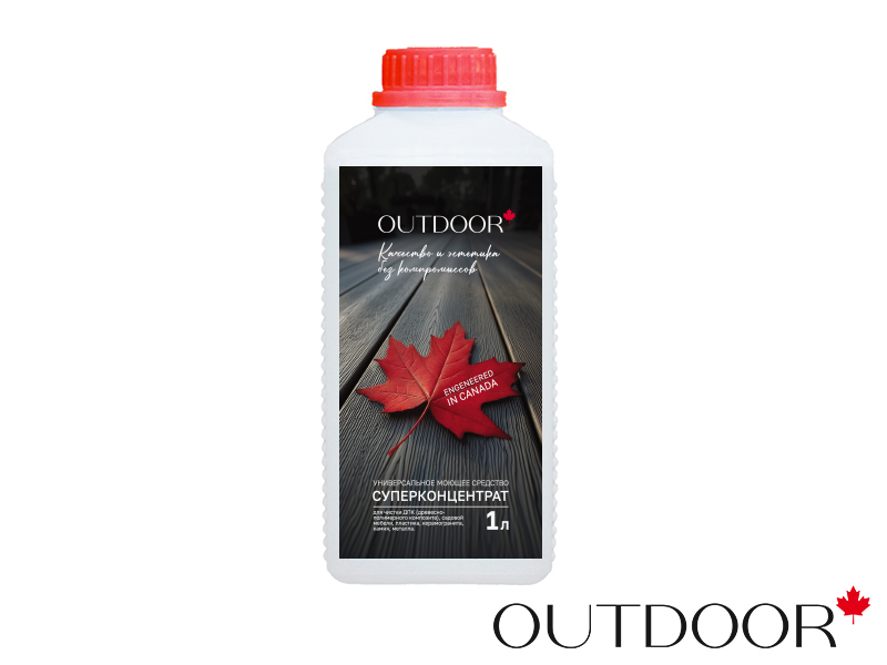 Моющее средство OUTDOOR для ДПК (канистра 1 л.)