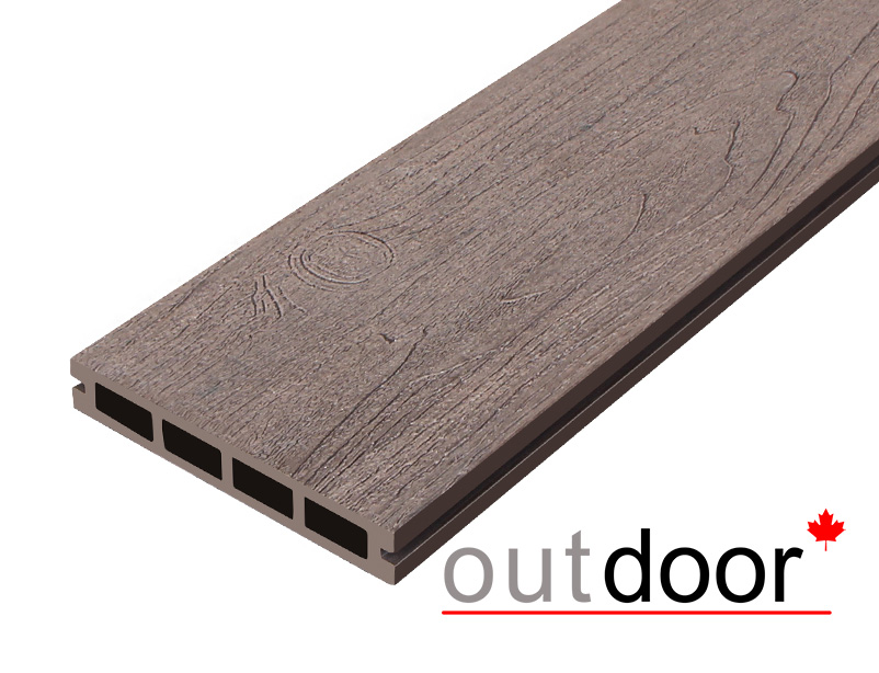 Террасная доска ДПК Outdoor 3D 150*25*2500 мм. NEVADA/CALIFORNIA BROWN коричневая микс