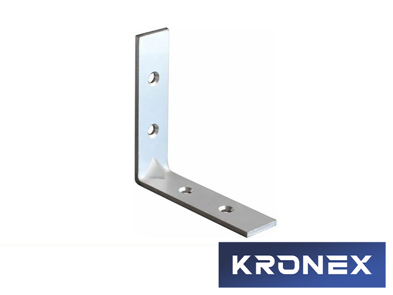 Соединитель KRONEX угловой для лаг KRONEX (полка 75х20) (упак/10 шт)