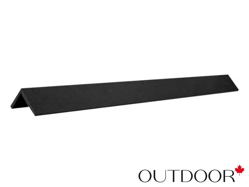 Угол завершающий ДПК Outdoor 50*50*3000 мм. шлифованный  черный