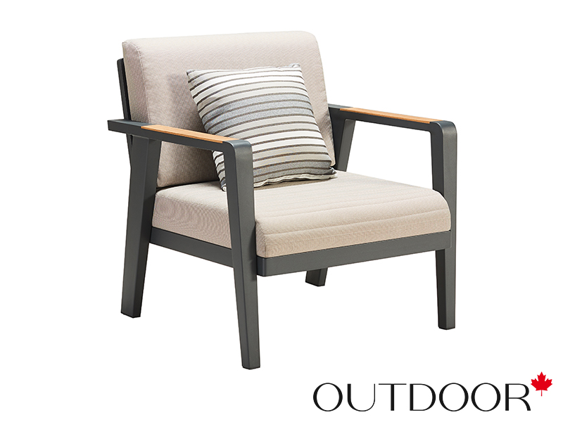 Комплект мебели OUTDOOR Орлеан (3-местный диван, 2 кресла, кофейный стол), песочный