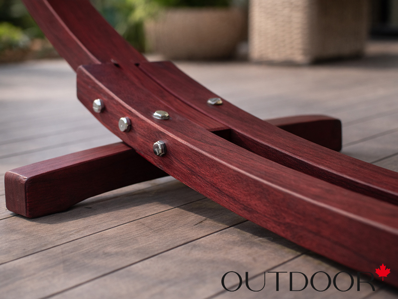 Гамак с каркасом OUTDOOR Эль-Нидо, коричневый