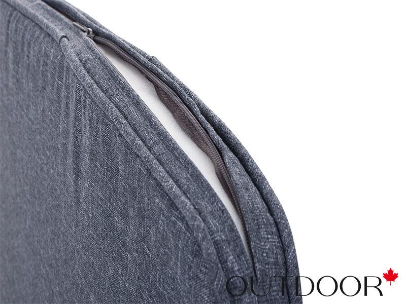 Комплект мебели из ротанга OUTDOOR Сицилия (стол, 8 стульев), графит