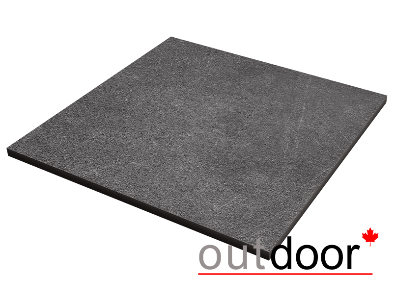Плитка из керамогранита OUTDOOR TRANI, 600*600*20мм, coal