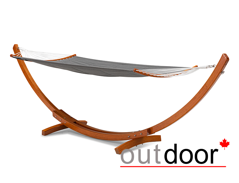Гамак с каркасом OUTDOOR Эль-Нидо, графит