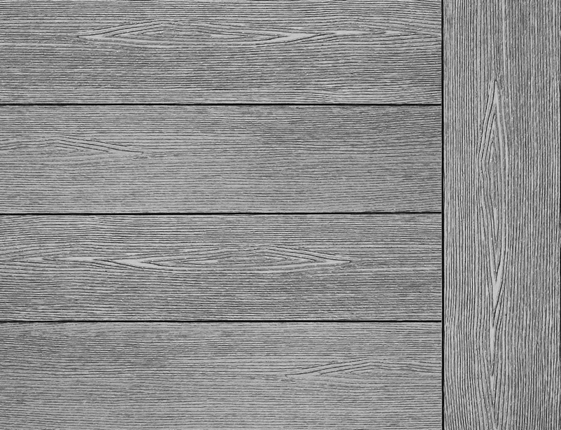 Террасная доска ДПК Outdoor 3D 150*25*3000 мм. STORM/вельвет серая микс