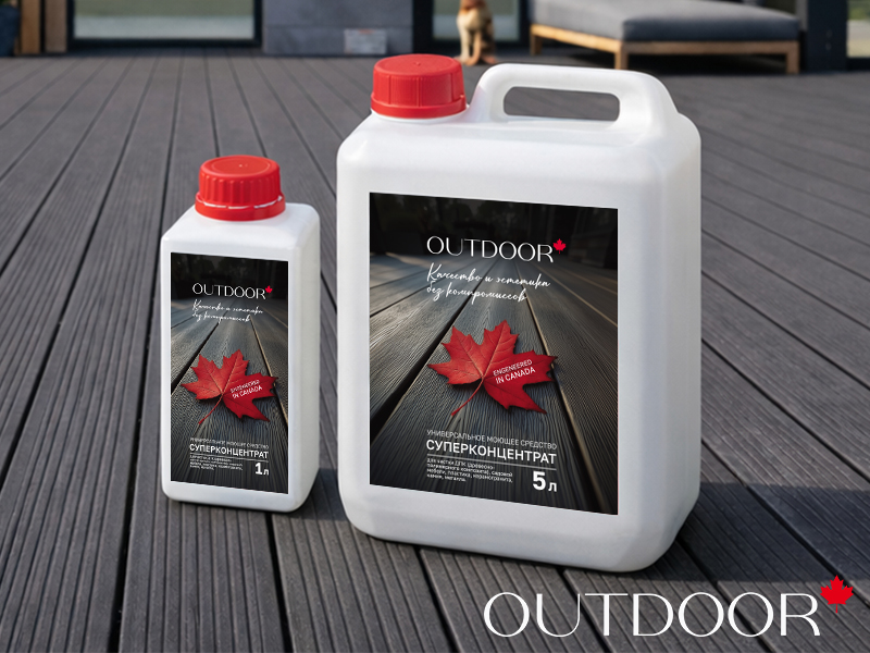 Моющее средство OUTDOOR для ДПК (канистра 5 л.)