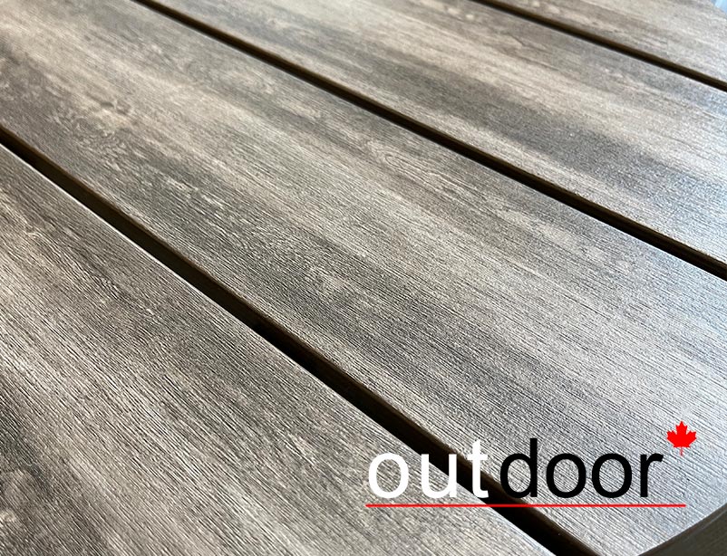 Комплект мебели кофейный OUTDOOR Верона (2 кресла, кофейный стол), капучино-графит