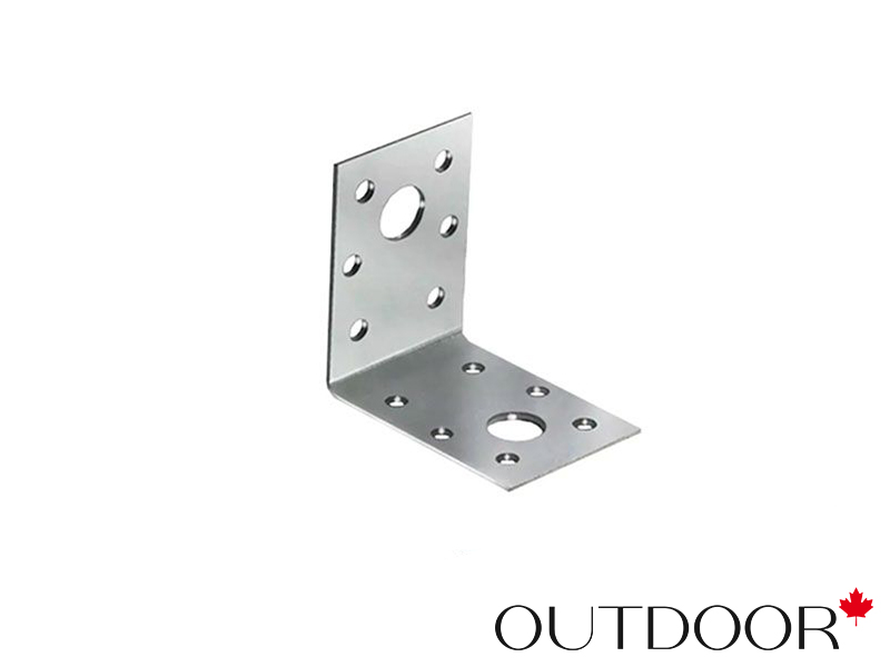 Клипса для перила стальная Outdoor 50*25 мм.