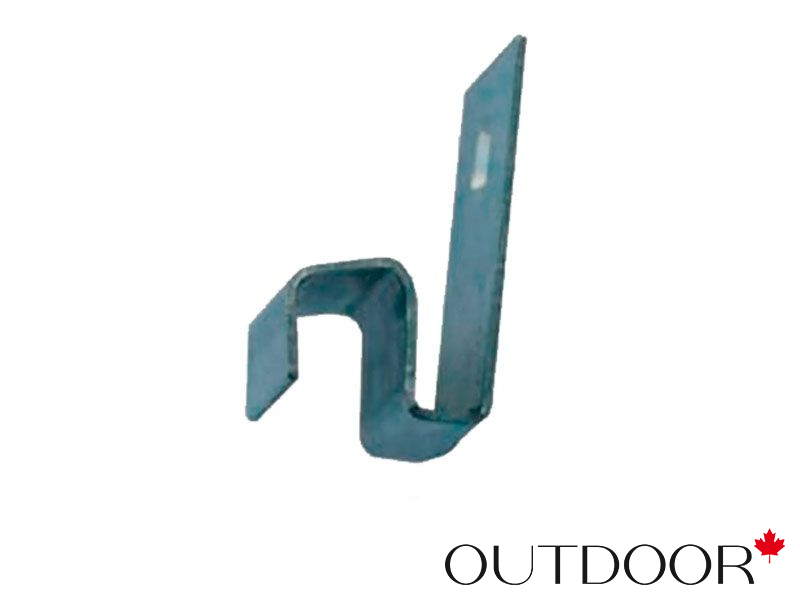 Клипса для фасадной доски стальная Outdoor