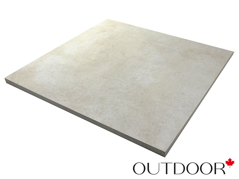 Плитка из керамогранита OUTDOOR, 600*600*20мм, белая ales