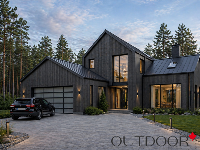 Панель универсальная ДПК Outdoor 3D 220*25*4000 мм. шлифованная графит