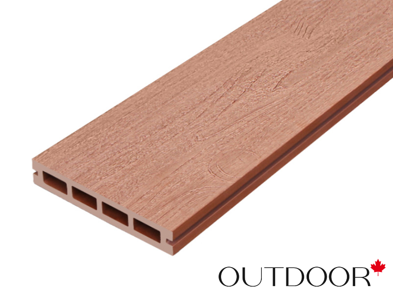 Террасная доска ДПК Outdoor 3D 150*25*4000 мм. NEVADA/CALIFORNIA  красное дерево