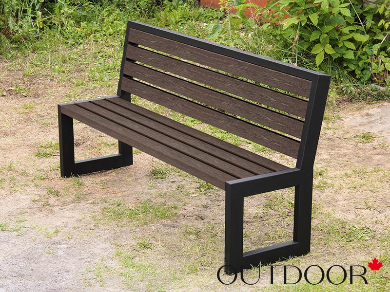 Универсальный профиль ДПК Outdoor 57*32*4000 мм. полнотелый STORM коричневый микс