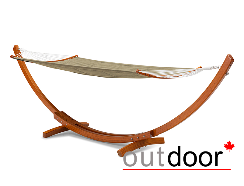 Гамак с каркасом OUTDOOR Эль-Нидо, коричневый