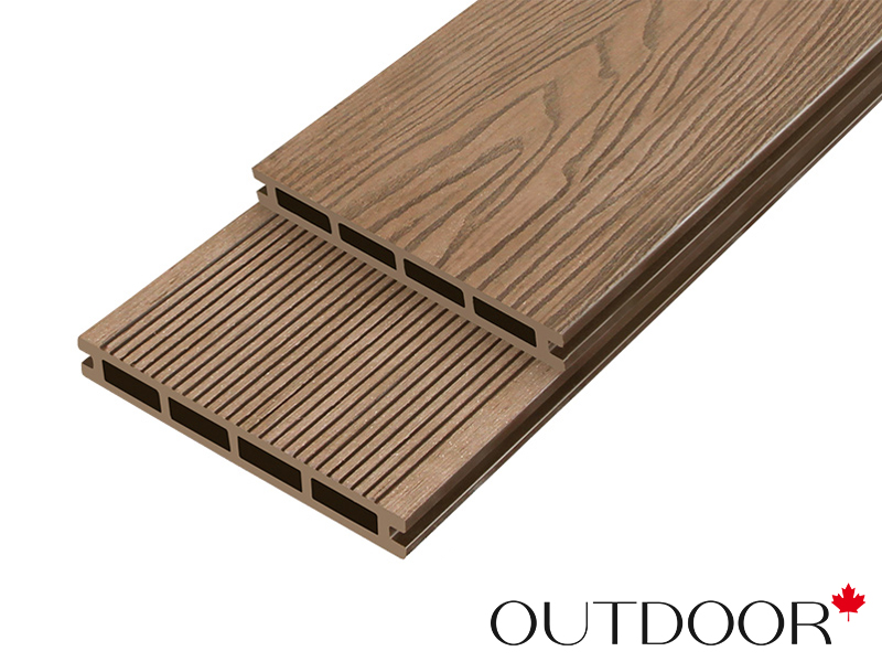 Террасная доска ДПК Outdoor 3D 150*20*4000 мм. HAVANA/вельвет дуб