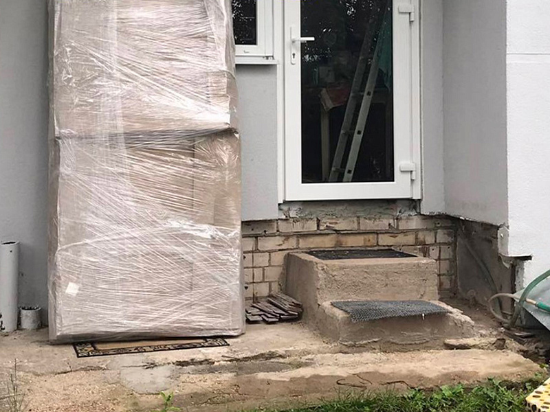Крыльцо из ДПК